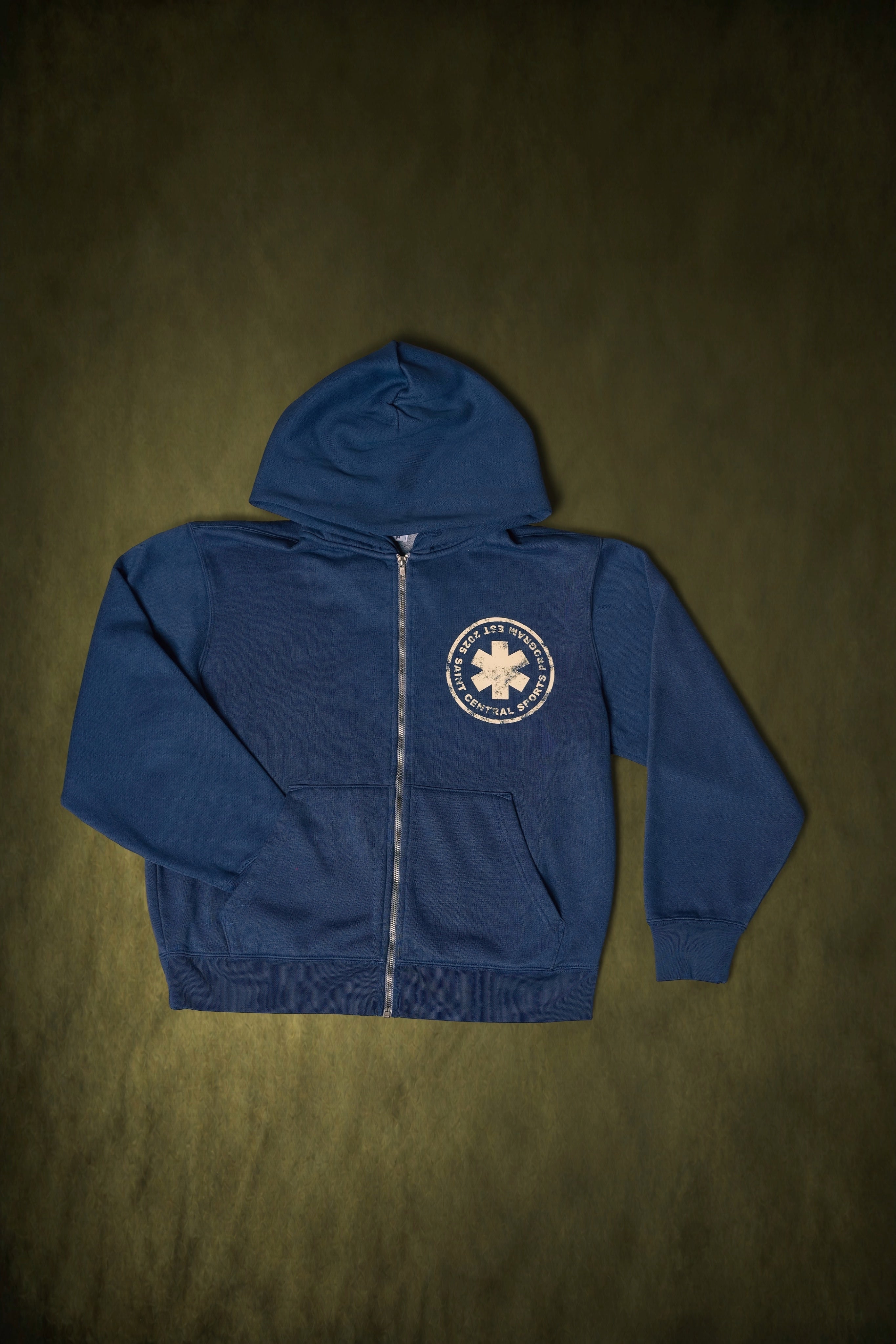Blue Cross Hoodie