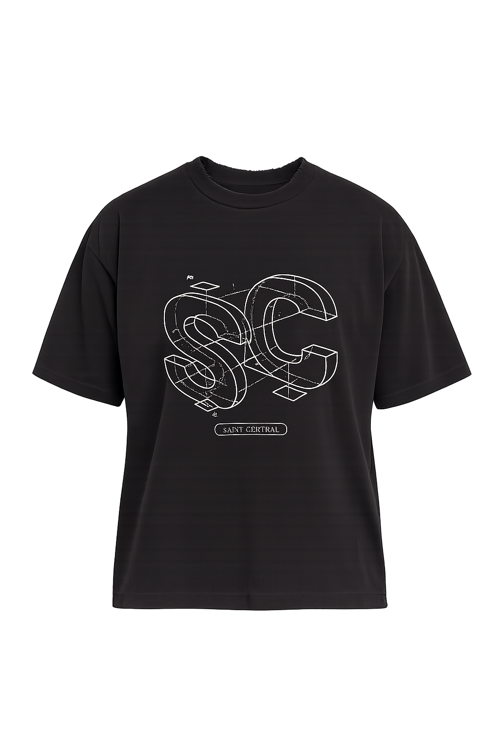 Dark Grey "Algorithm" Tee
