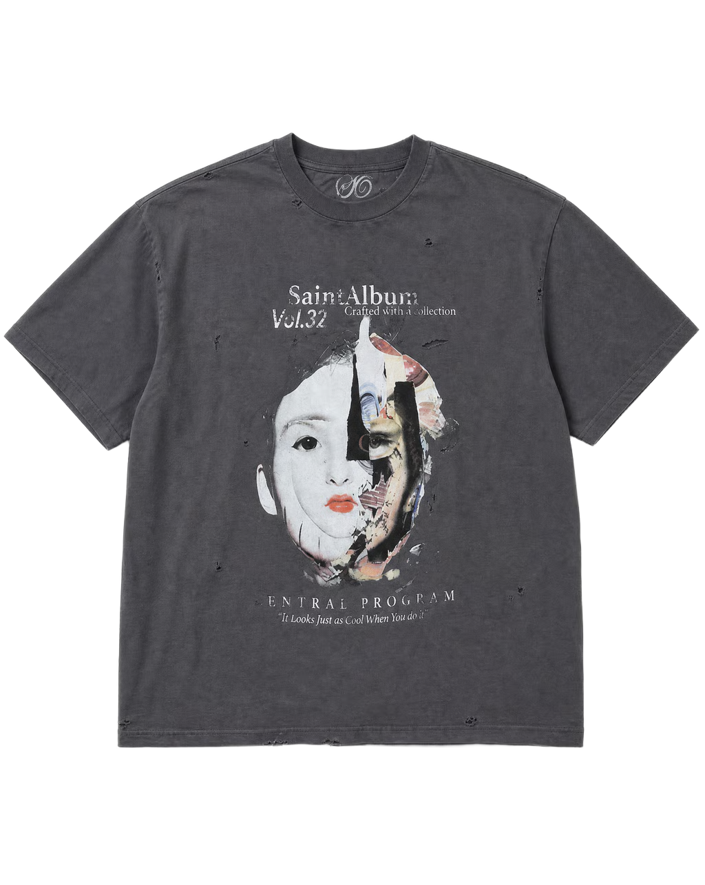 Vintage Grey "Hidden Images" Tee