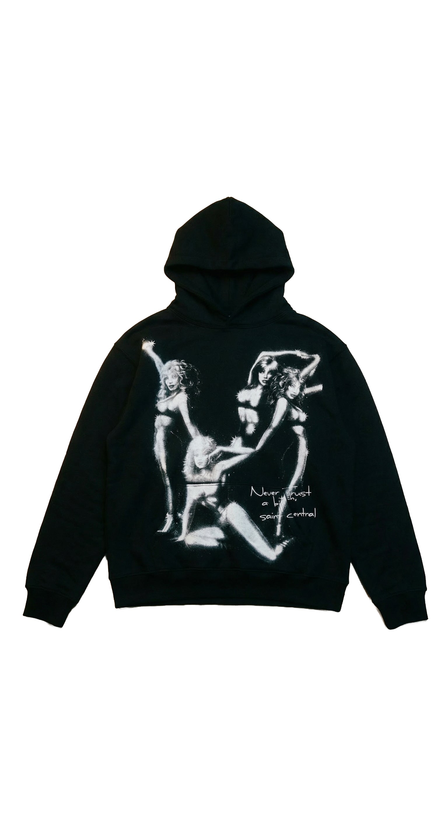 “Trust Issues” Black Hoodie