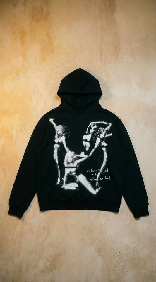 “Trust Issues” Black Hoodie