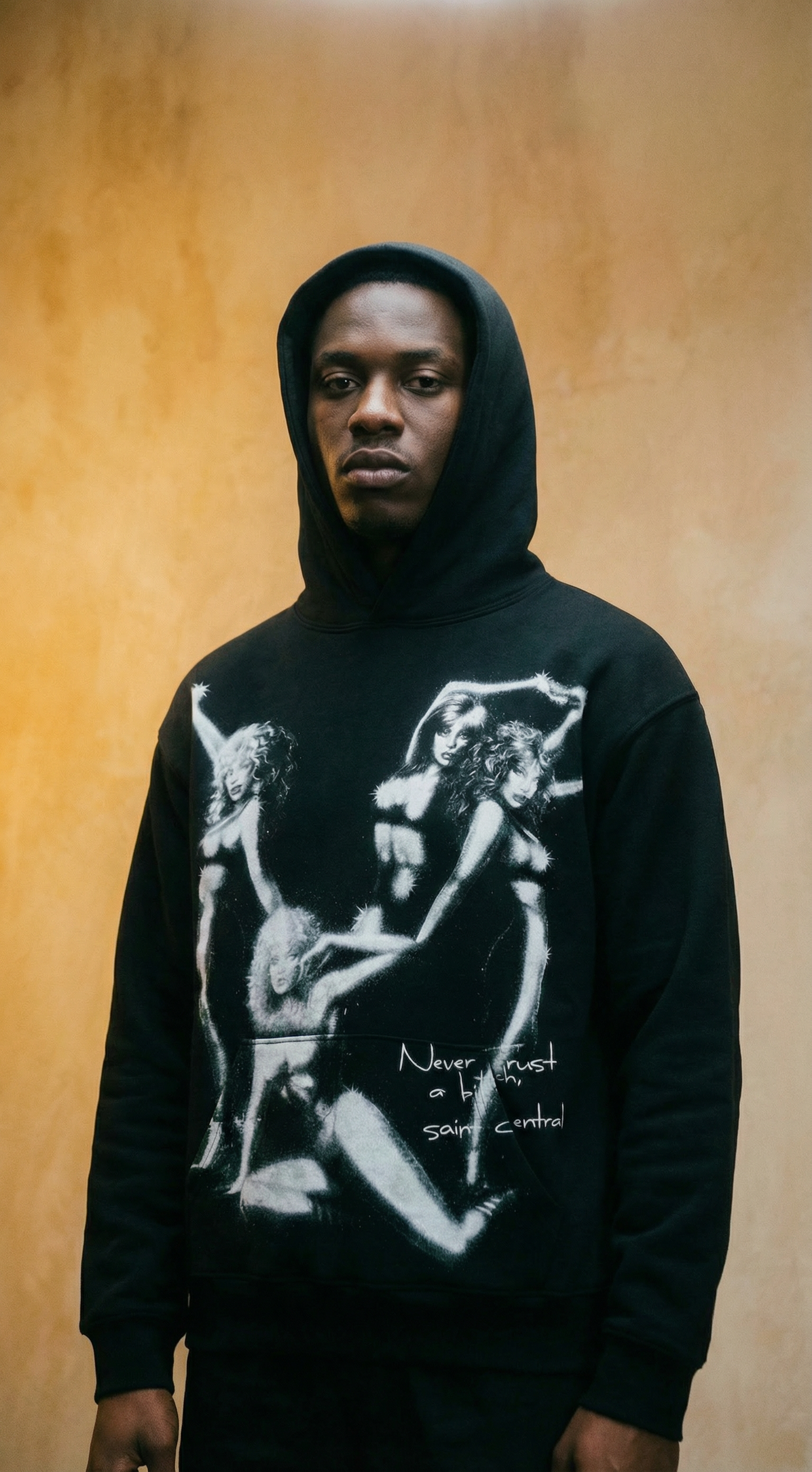 “Trust Issues” Black Hoodie