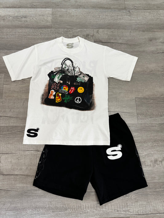 White “Birkin” T-Shirt