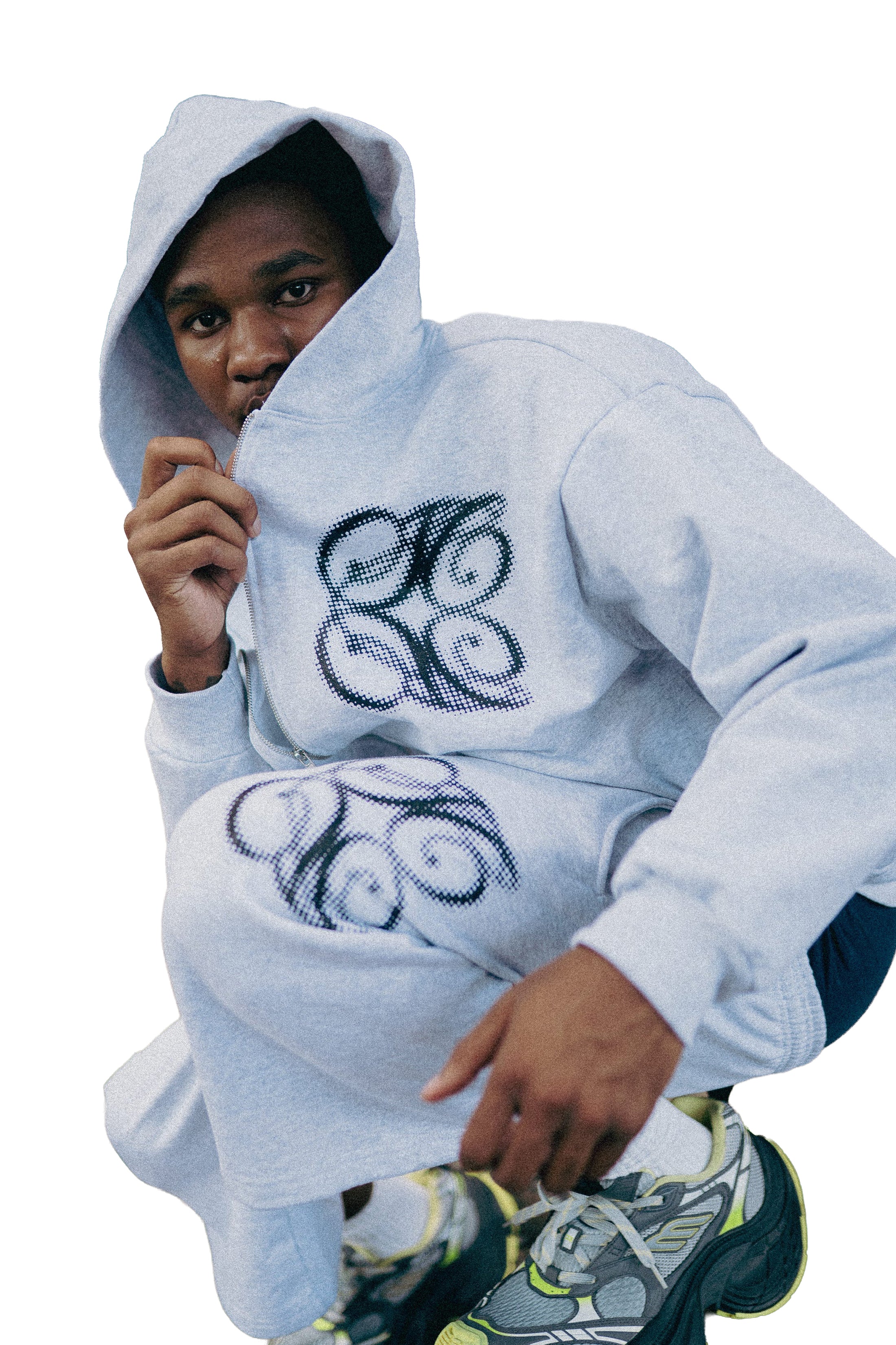 Grey “Staple” Hoodie