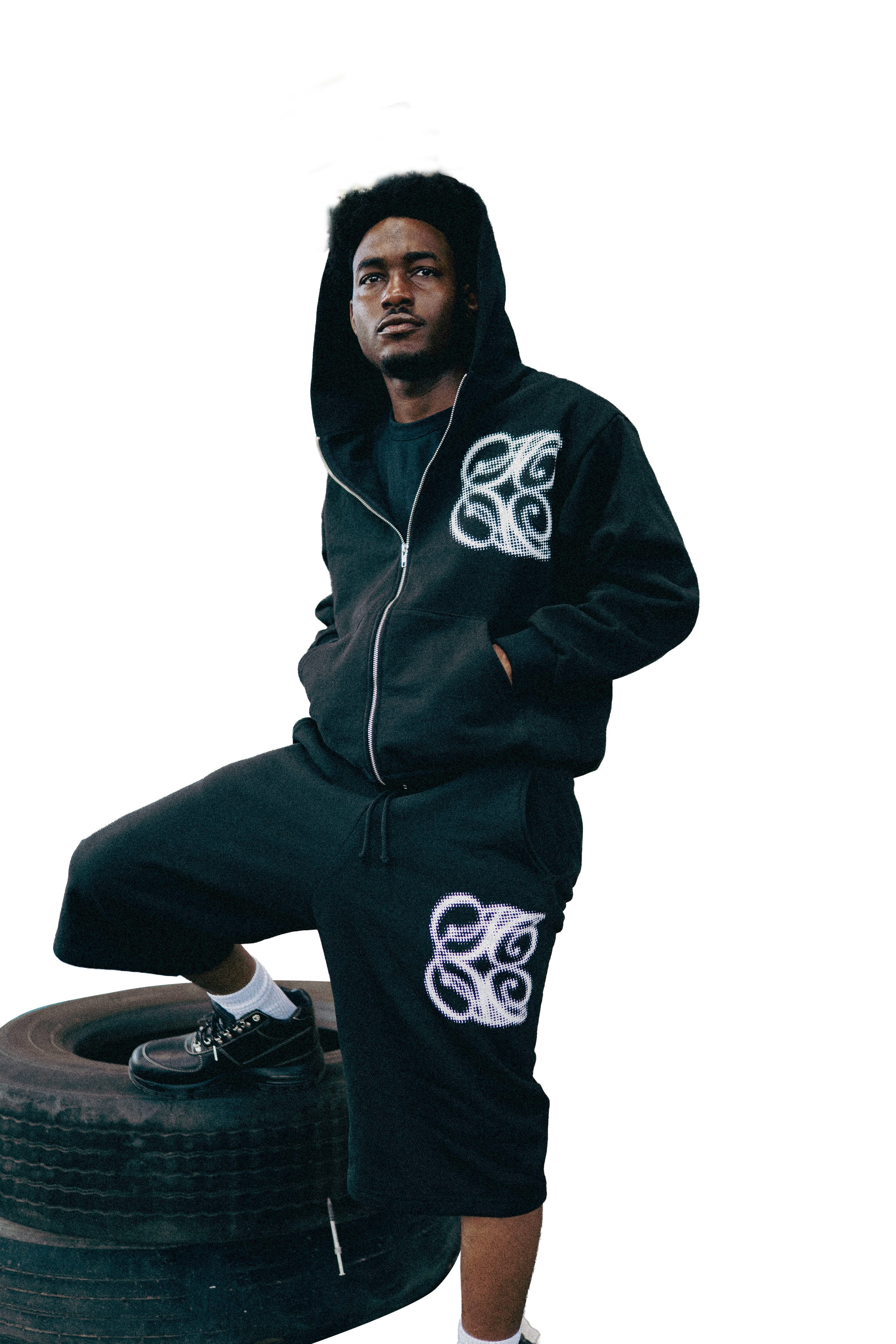 Black “Staple” Hoodie