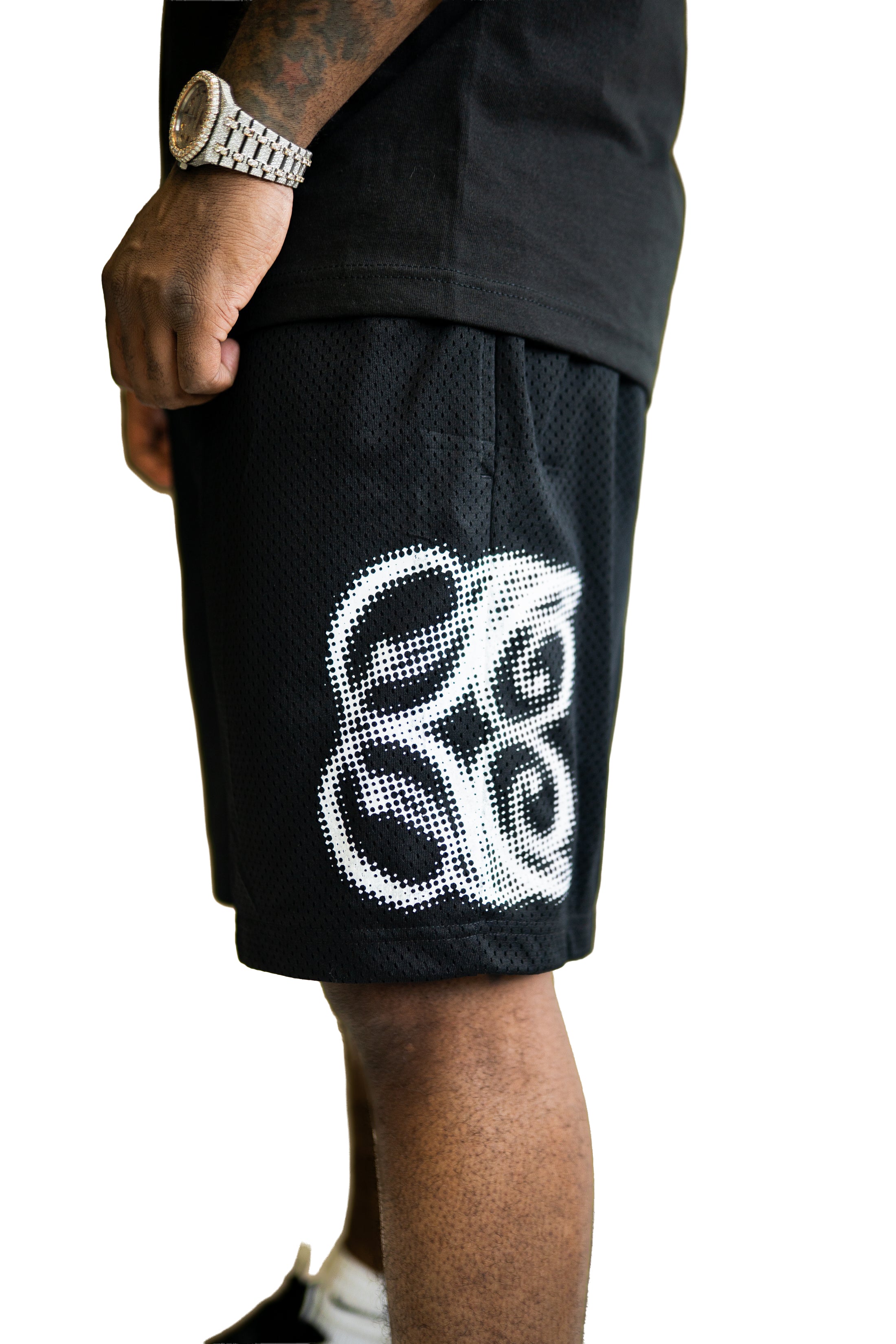 Black “Essential” Short Set